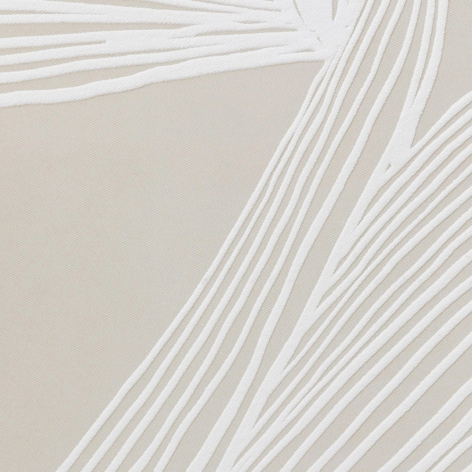 Nelly Taupe Abstract Lines Framed Wall Art - I