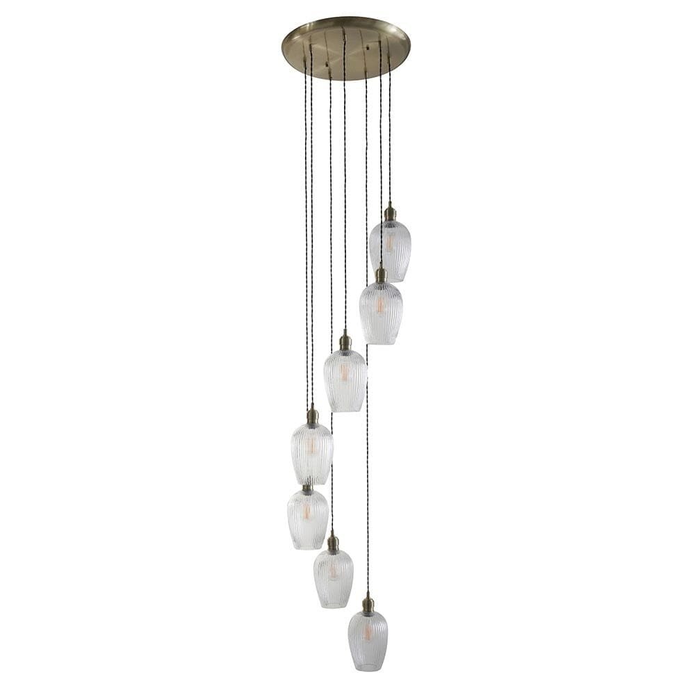 Nemille 7 Light Cascading Pendant Ceiling Light