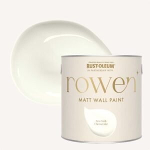 New York Cheesecake Off-White Walls & Ceilings Washable Flat Matt Paint - 2.5L