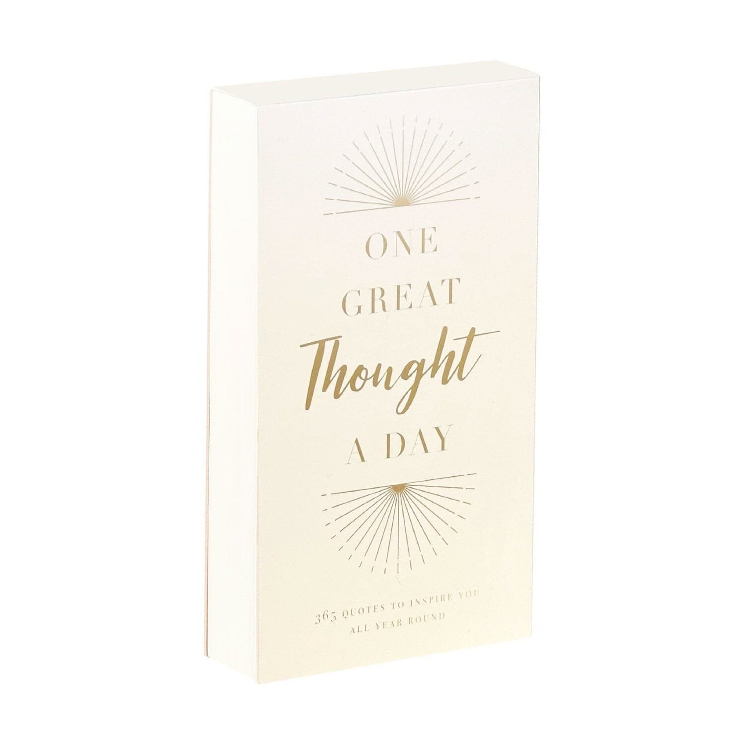 'One Great Thought a Day' Lined Notebook with Quotes