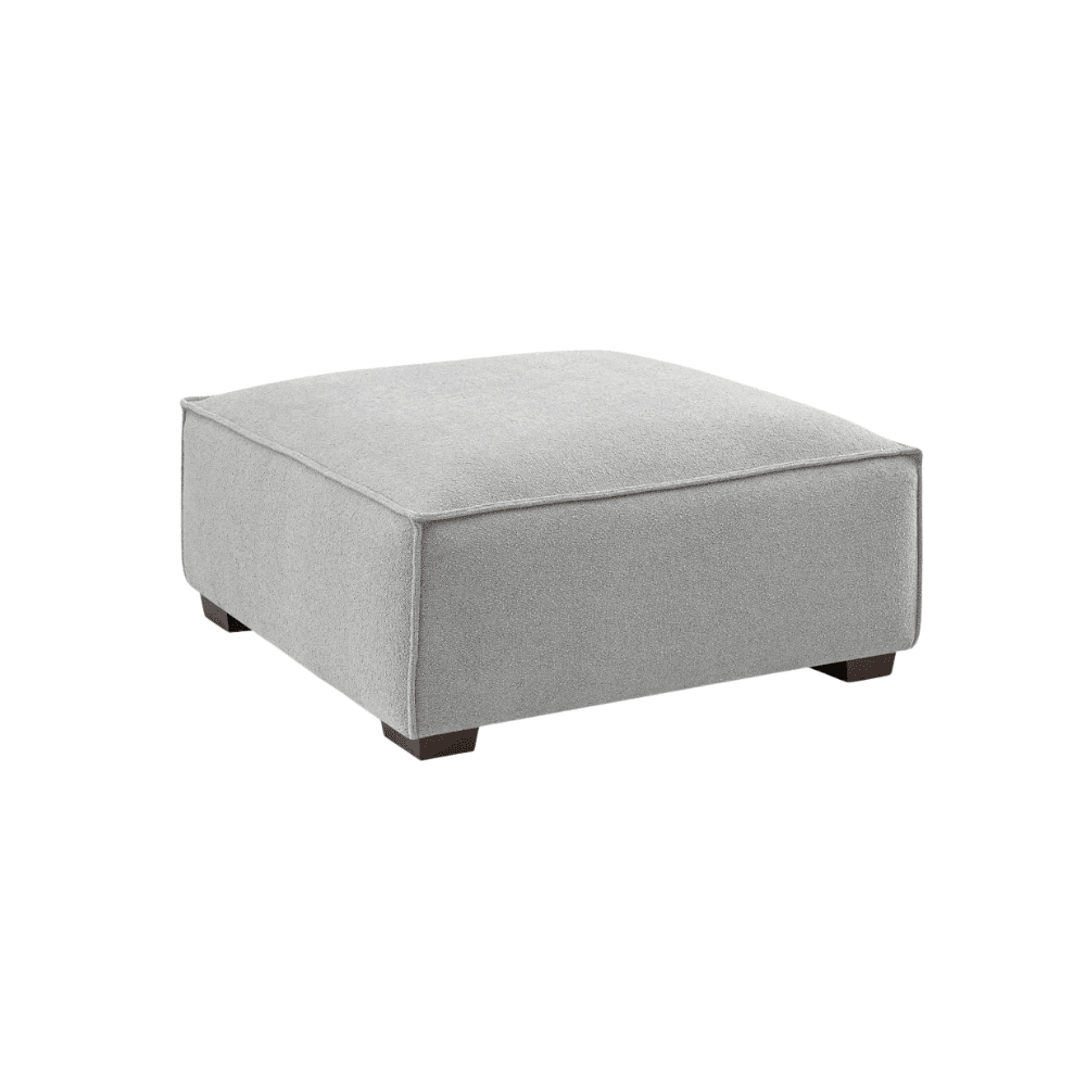 Ottilie Pebble Boucle Footstool