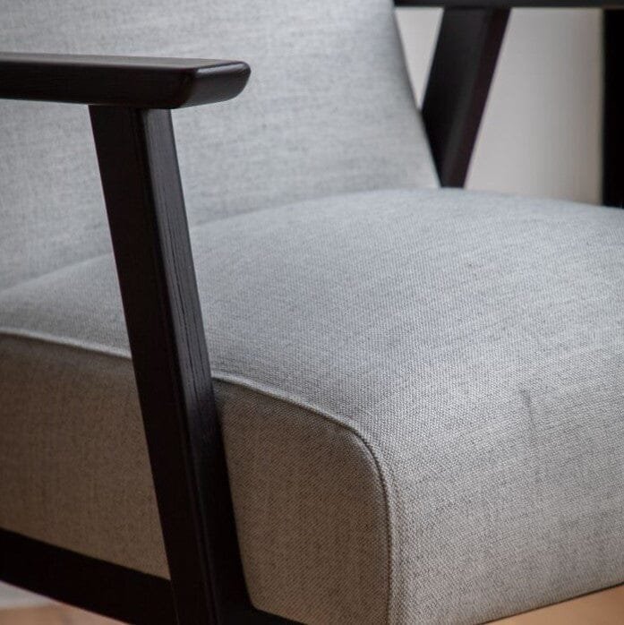 Paquin Black & Stone Armchair