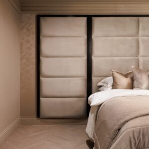 Praline Luxury Velvet Chocolate Box Headboard with Wings