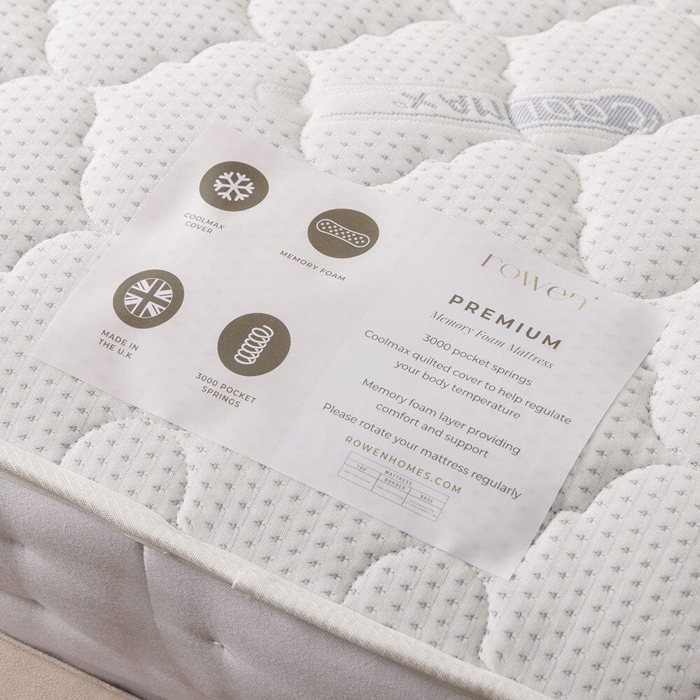 Premium 3000 Pocket Memory Foam Mattress