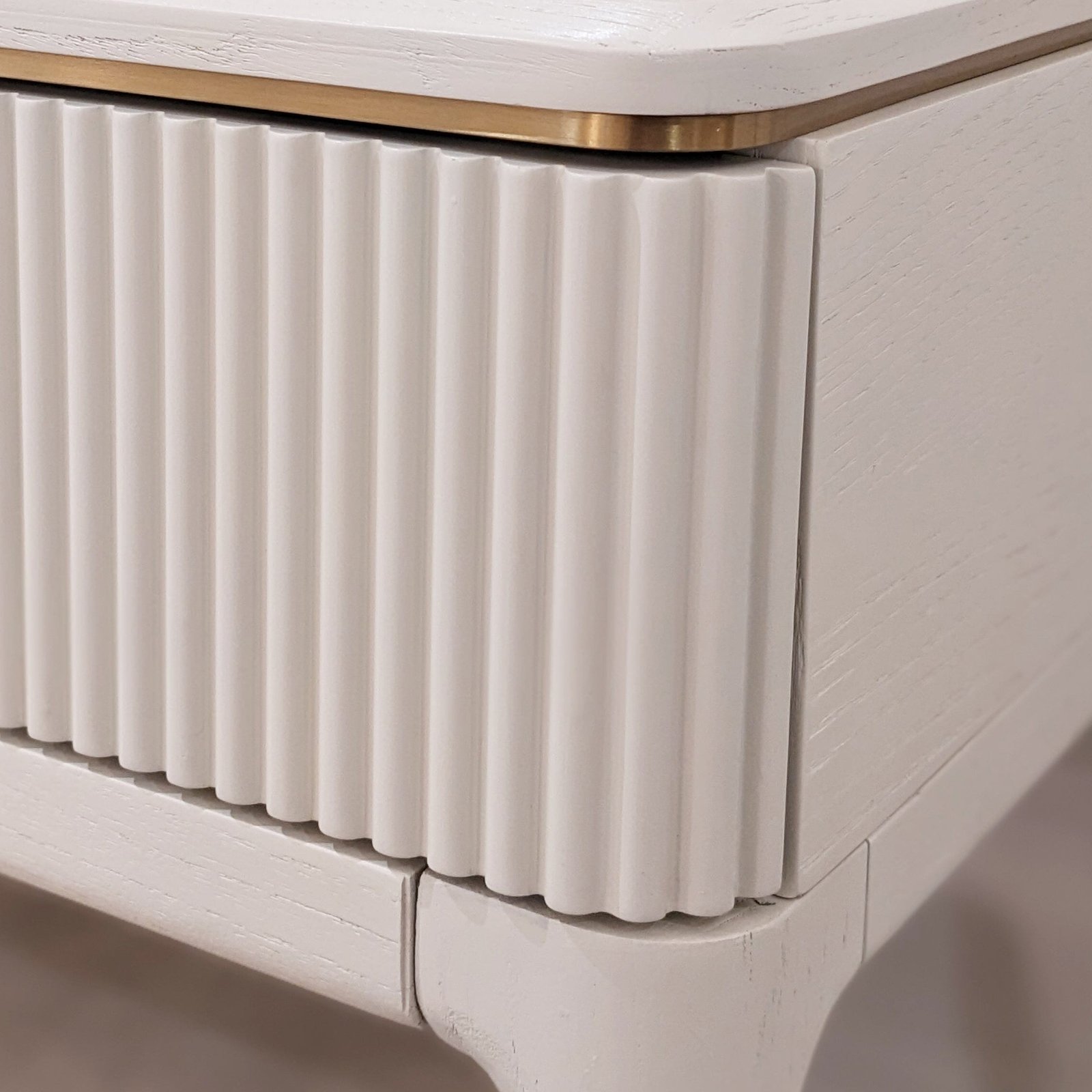 Putney Ivory & Gold Dressing Table