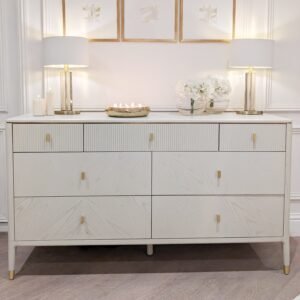 Putney Ivory & Gold Sideboard