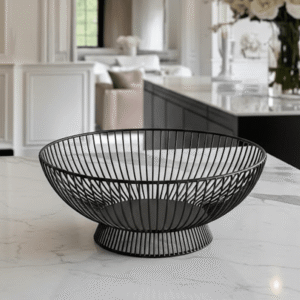 Rosi Black Wire Decorative Bowl