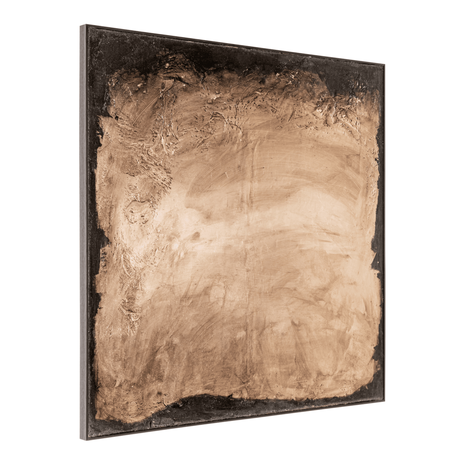 Scout Antique Gold Effect Canvas Wall Art