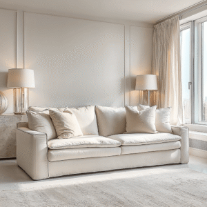 Snooze Sand Textured Squashy 3 Seater Sofa