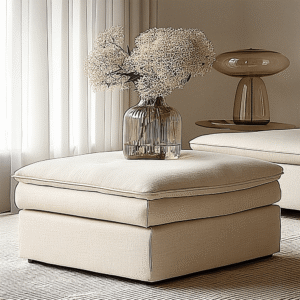 Snooze Sand Textured Squashy Footstool