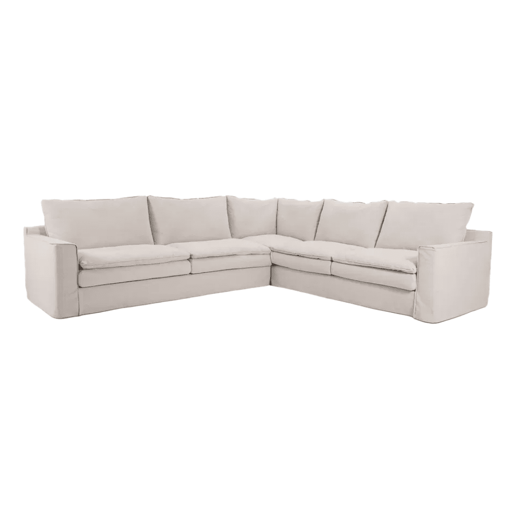 Snooze Sand Textured Squashy XL Corner Sofa