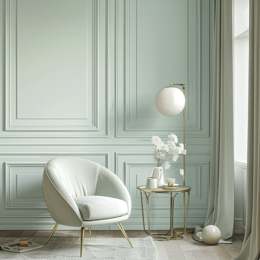 Soft Mint Walls & Ceilings Washable Flat Matt Paint - 2.5L