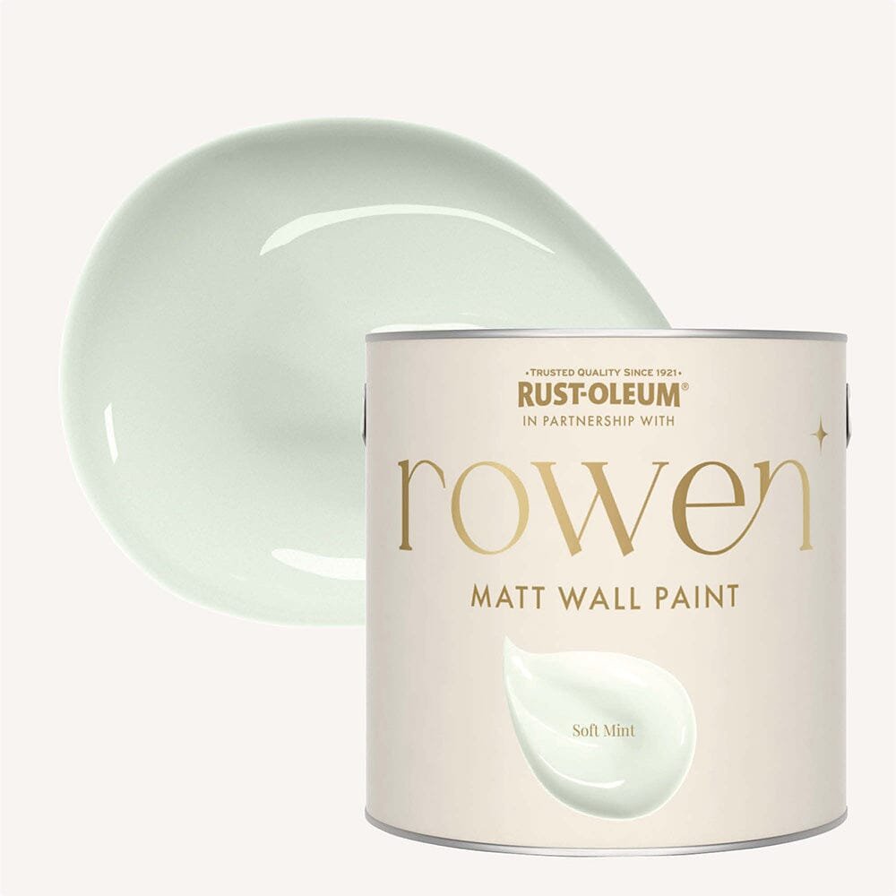 Soft Mint Walls & Ceilings Washable Flat Matt Paint - 2.5L
