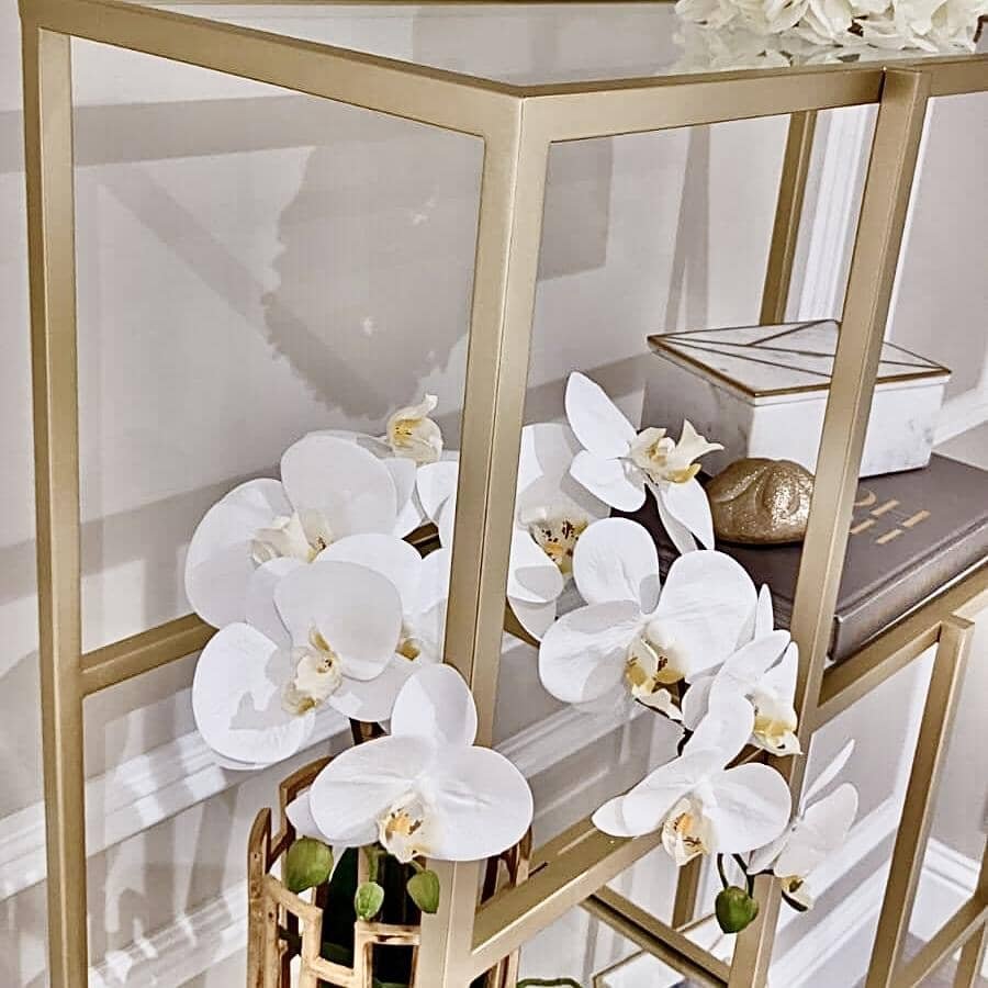 Stambaugh Champagne Gold Display Unit