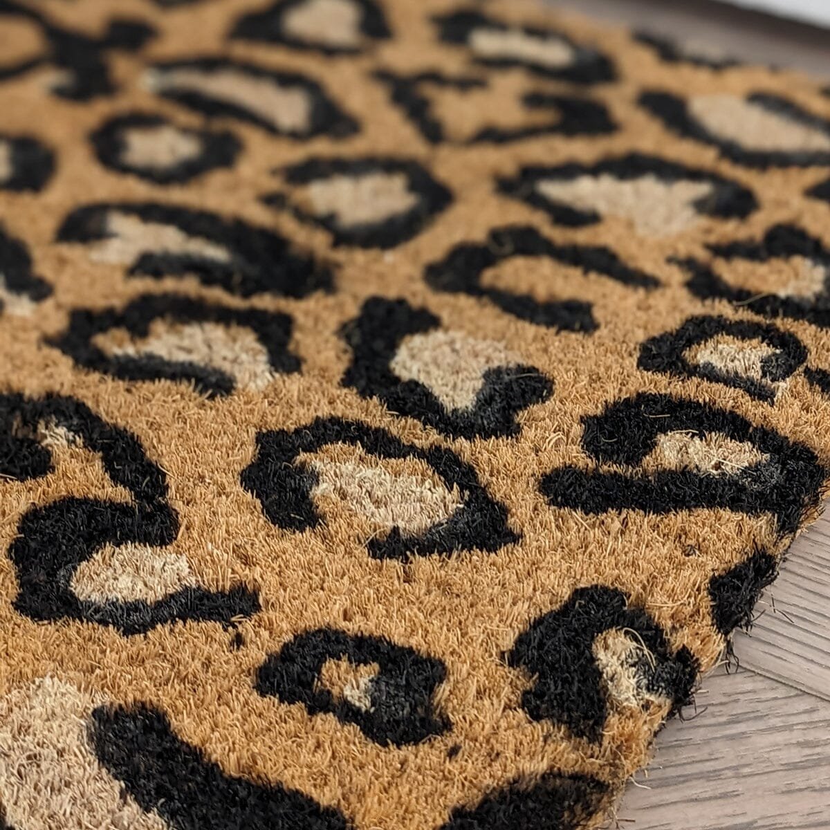 Statement Leopard Print Doormat