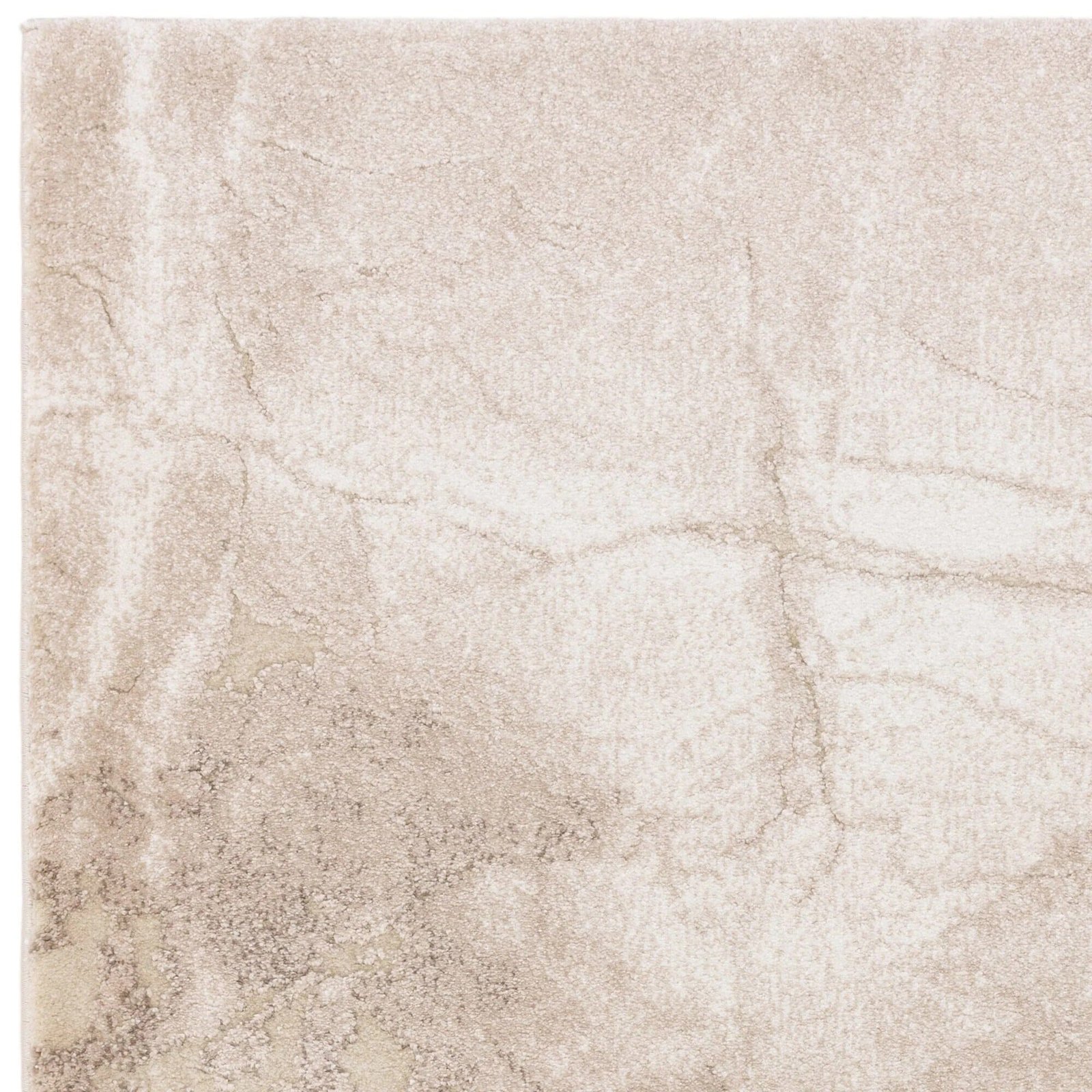 Terrena Beige & Cream Abstract Rug