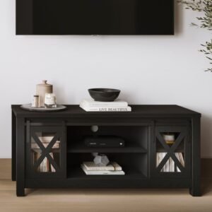 Toulouse Black Wooden TV Stand