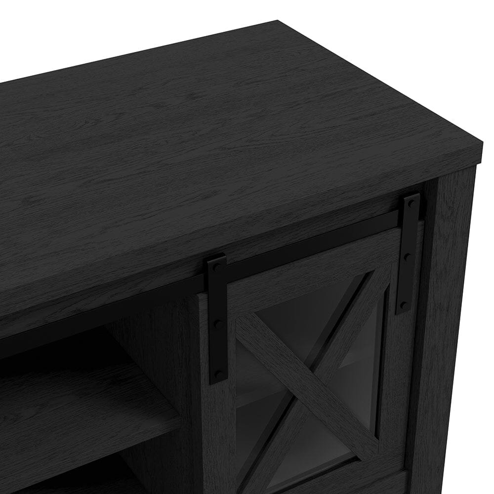 Toulouse Black Wooden TV Stand