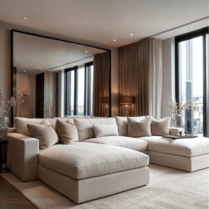 Tribeca Ash Greige Large U Shape Sofa