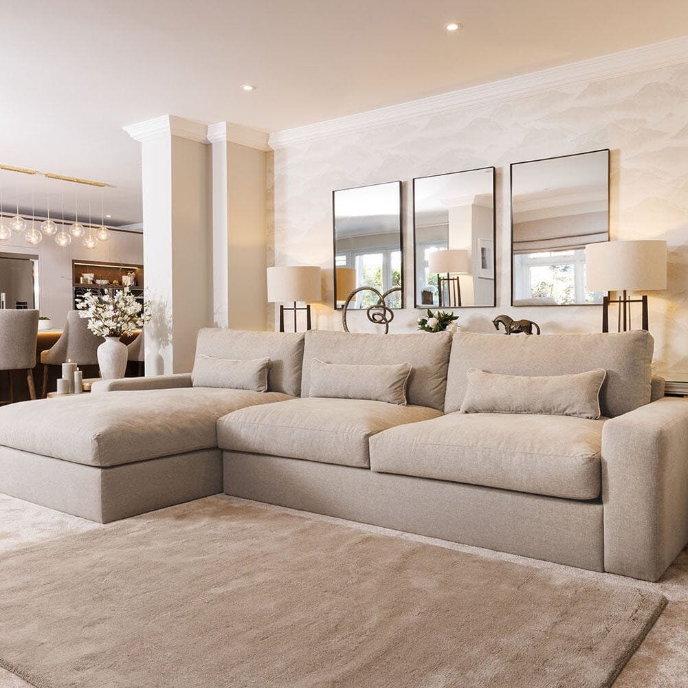 Tribeca Ash Greige Sofa Range