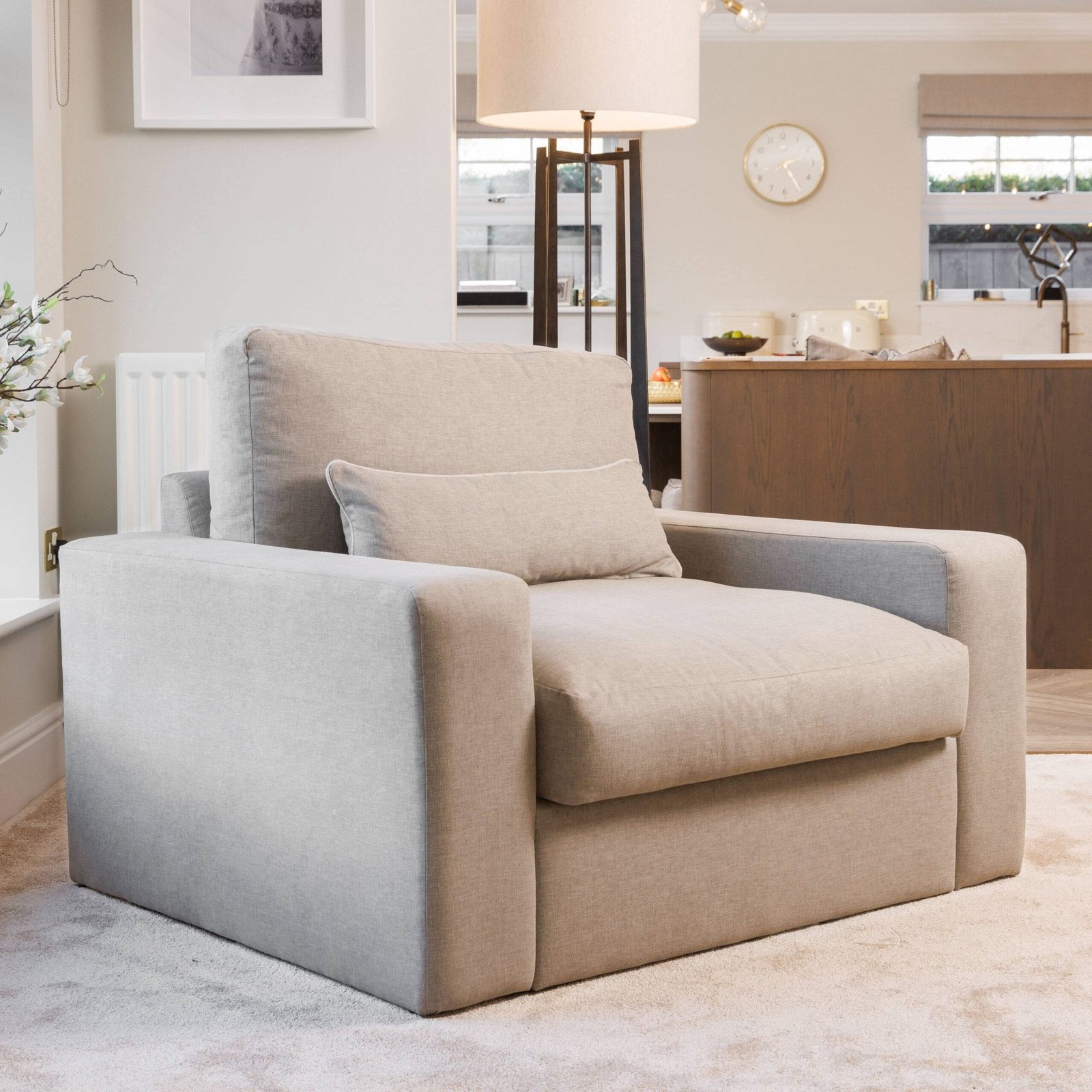 Tribeca Ash Greige Sofa Range