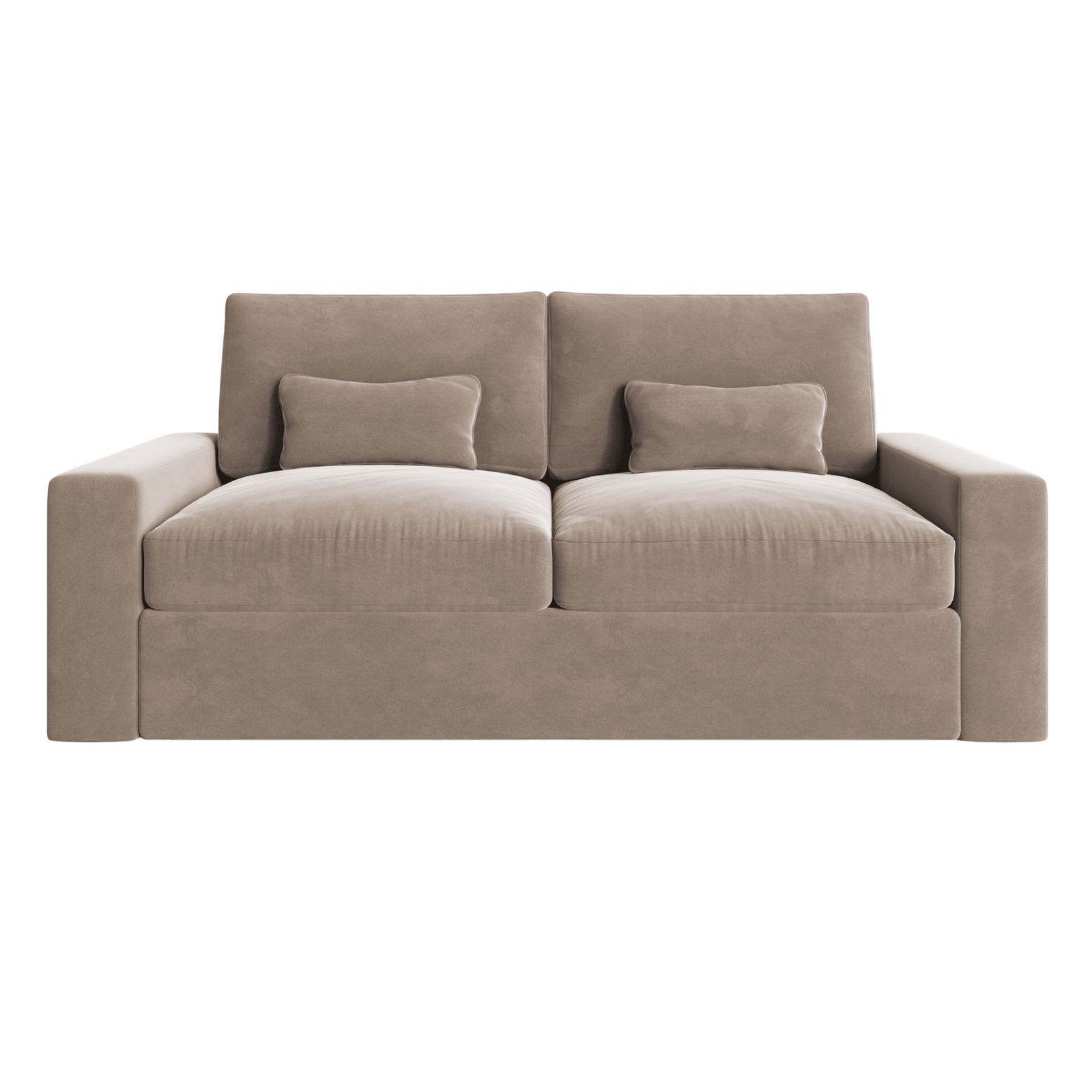 Tribeca Mink Velvet 3 Seater Sofa