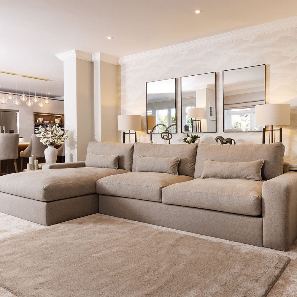 Tribeca Warm Grey Sofa Range