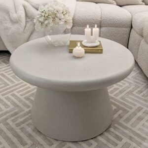 Tuscany Stone Indoor/Outdoor Round Coffee Table