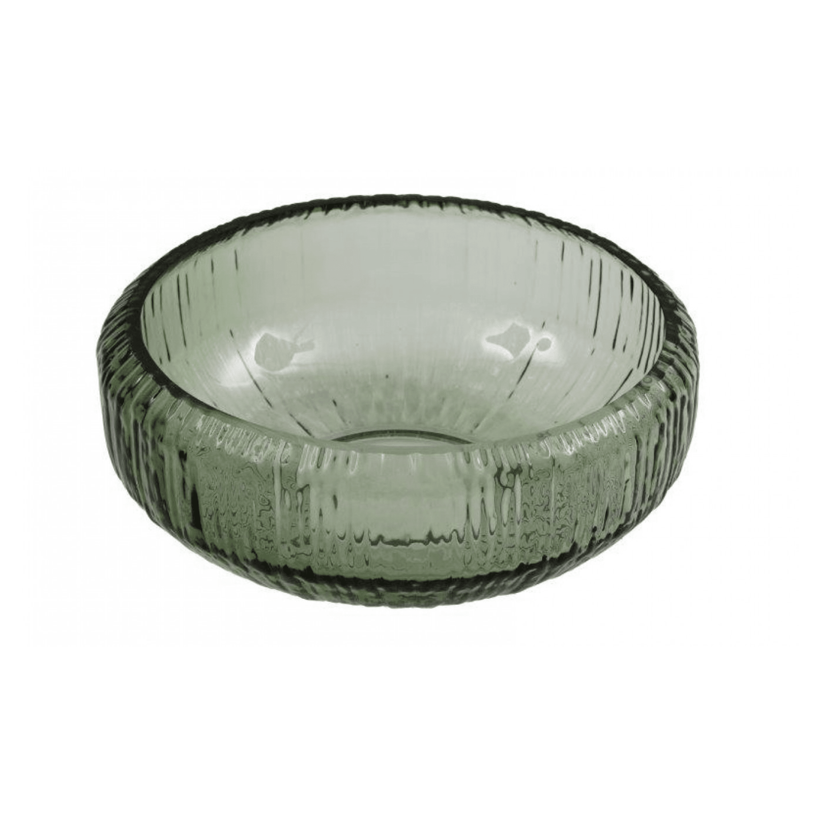 Warwick Green Glass Decorative Bowl