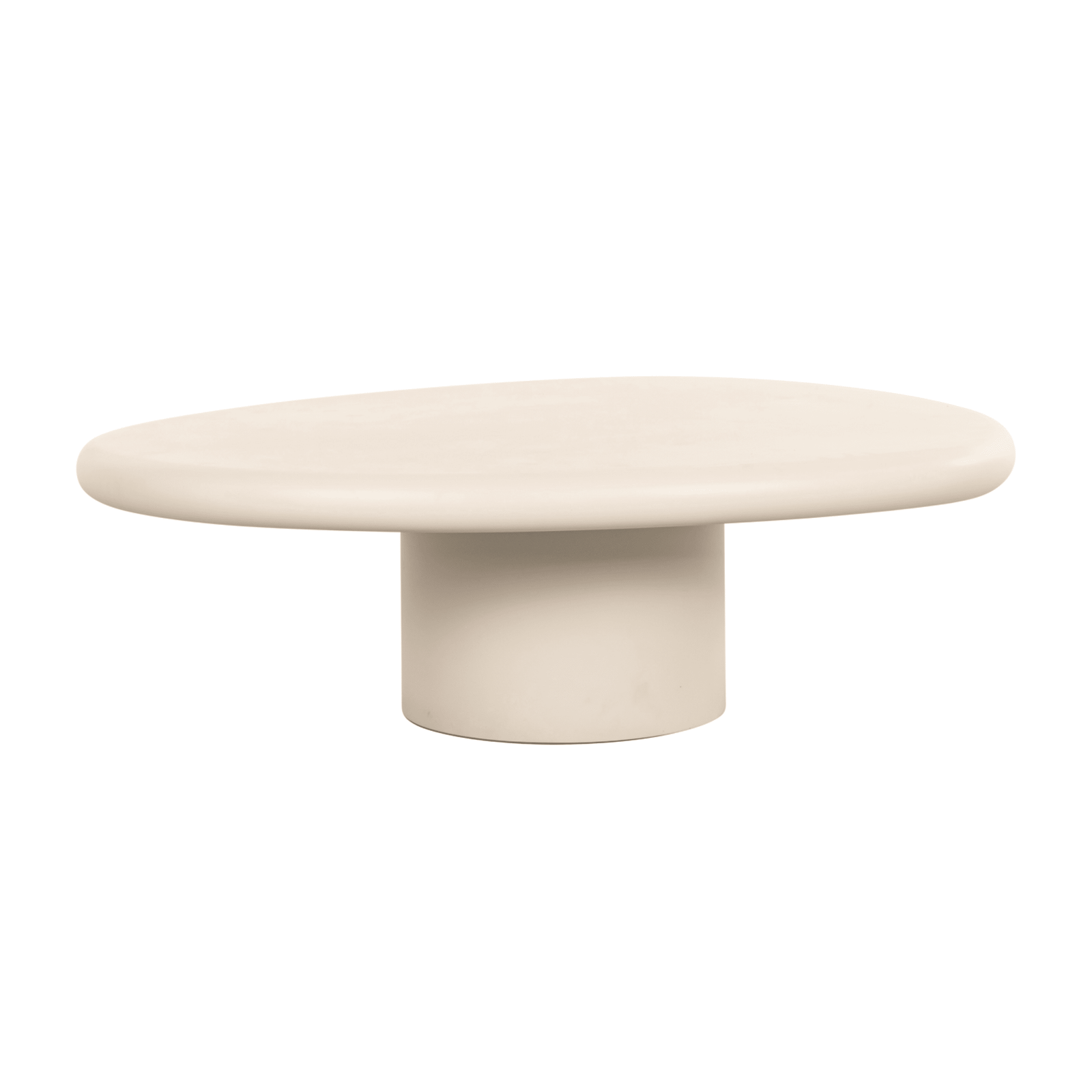 Wellington Beige Oval Coffee Table