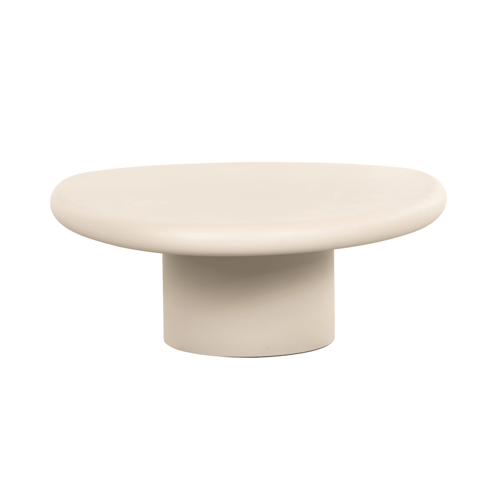 Wellington Beige Oval Coffee Table
