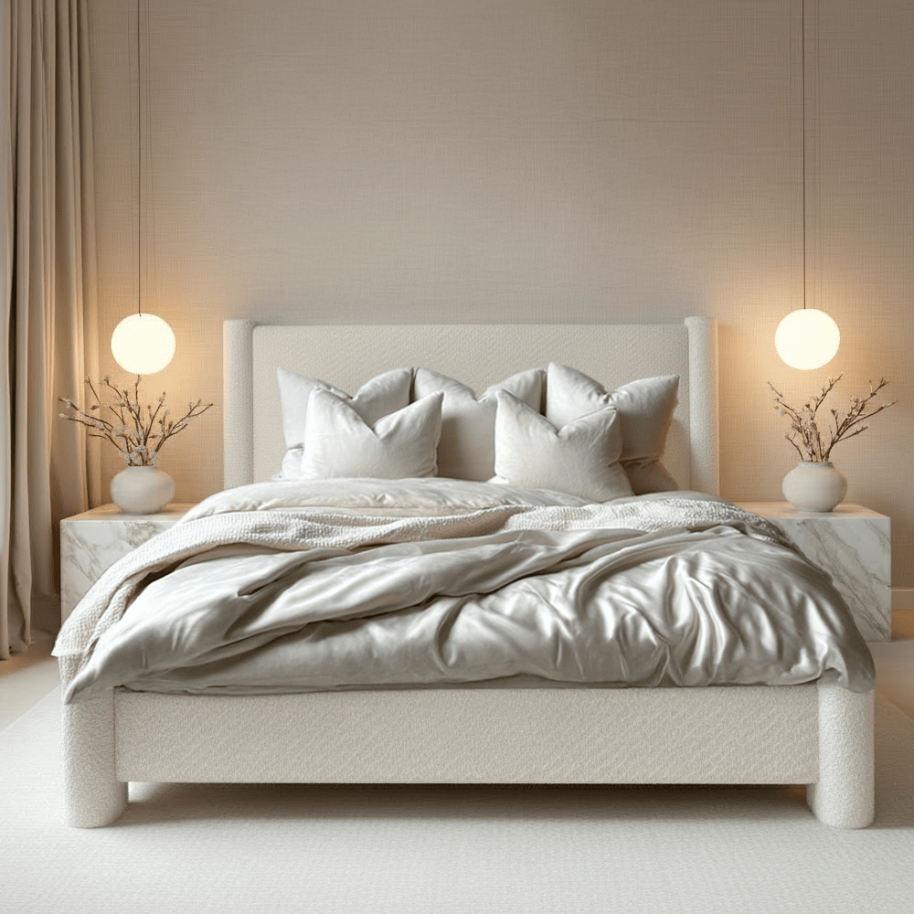 Yassine Snow Boucle Bed