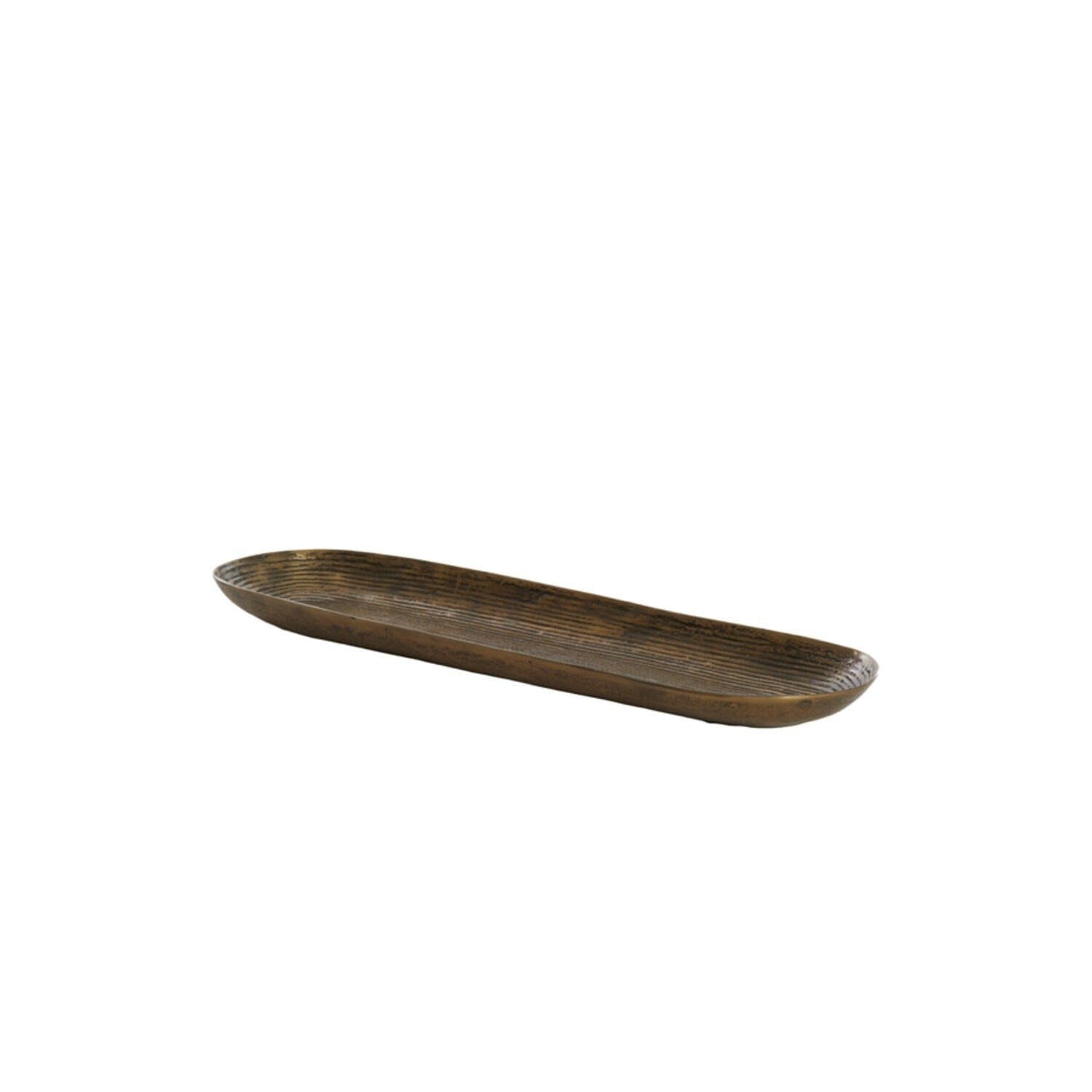 Zari XL Antique Bronze Decorative Metal Dish