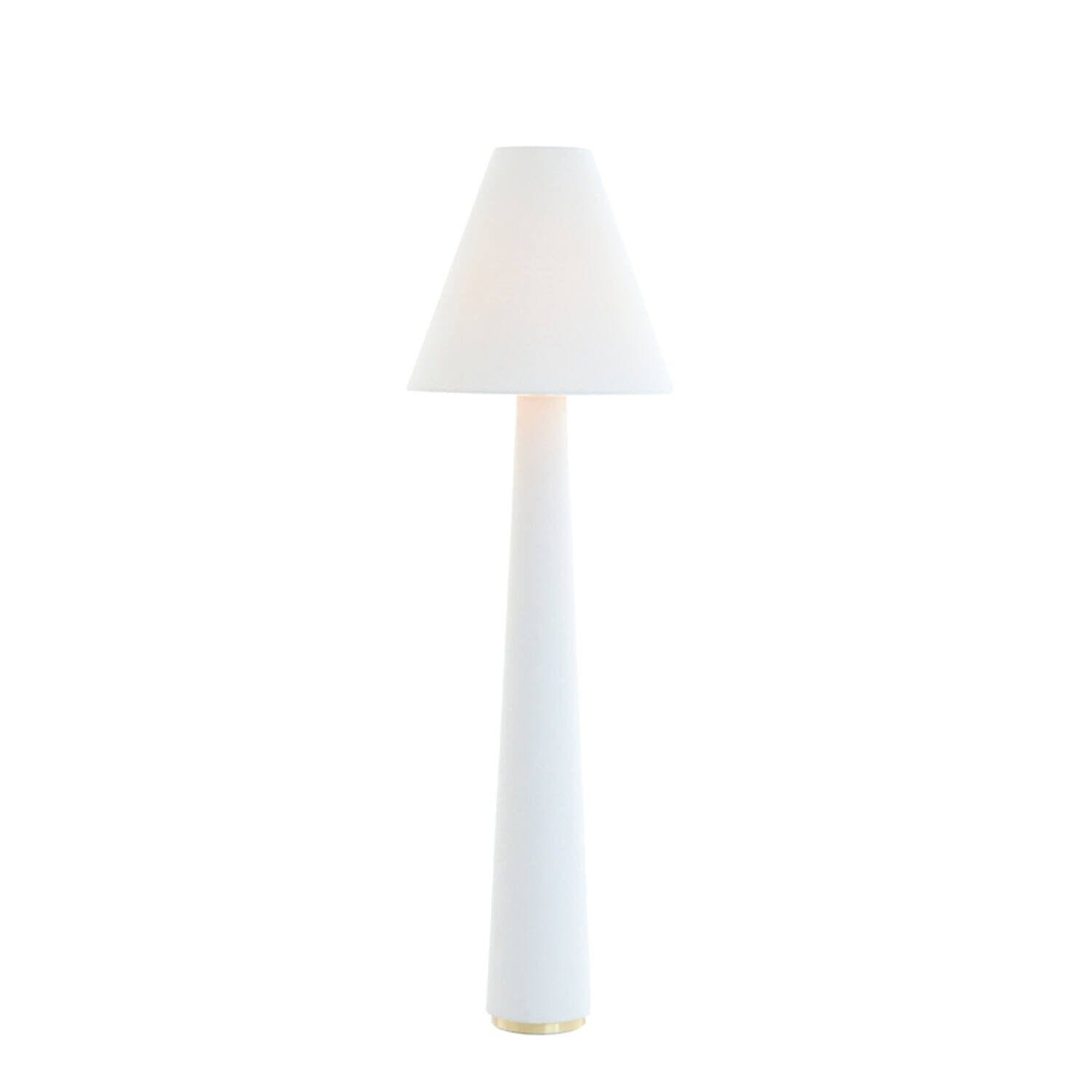 Zaylee Luxury Cream Boucle Floor Lamp