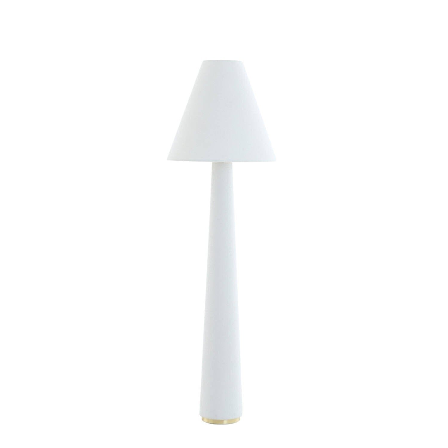 Zaylee Luxury Cream Boucle Floor Lamp