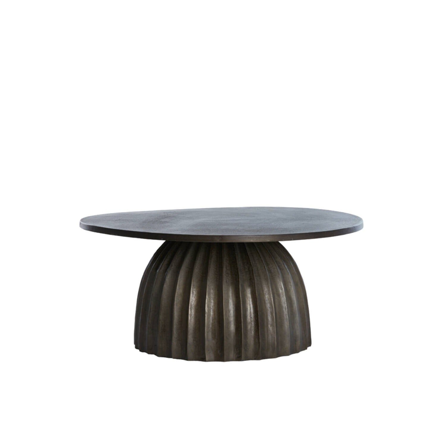 Zuzana Dark Brown Round Coffee Table