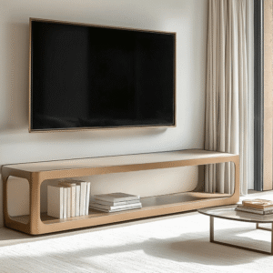 Zyraelle Bronze & Stone Effect Media Unit